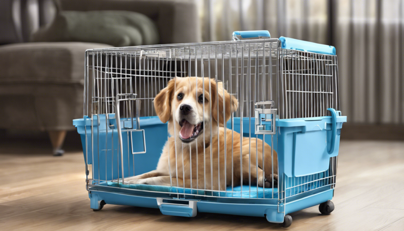 découvrez comment choisir la cage idéale pour transporter votre chien en toute sécurité avec nos conseils pratiques et nos recommandations.